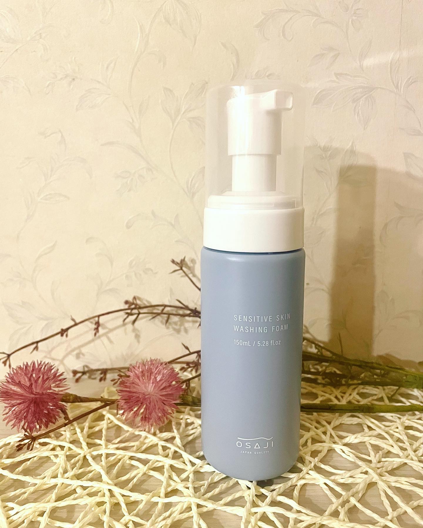 センシティブ スキン ウォッシングフォーム/OSAJI/泡洗顔を使ったクチコミ（1枚目）