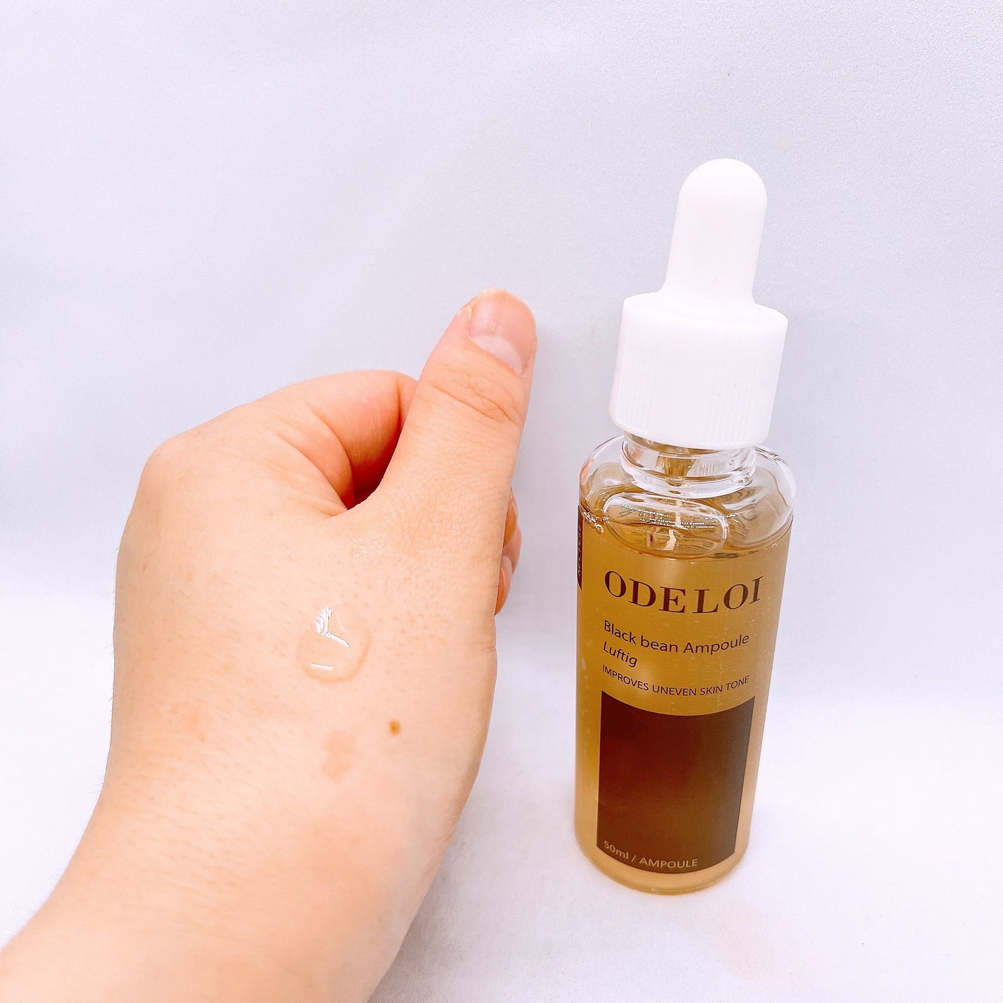 黒豆 アンプル ルフティグ/ODELOI/美容液を使ったクチコミ(3枚目)