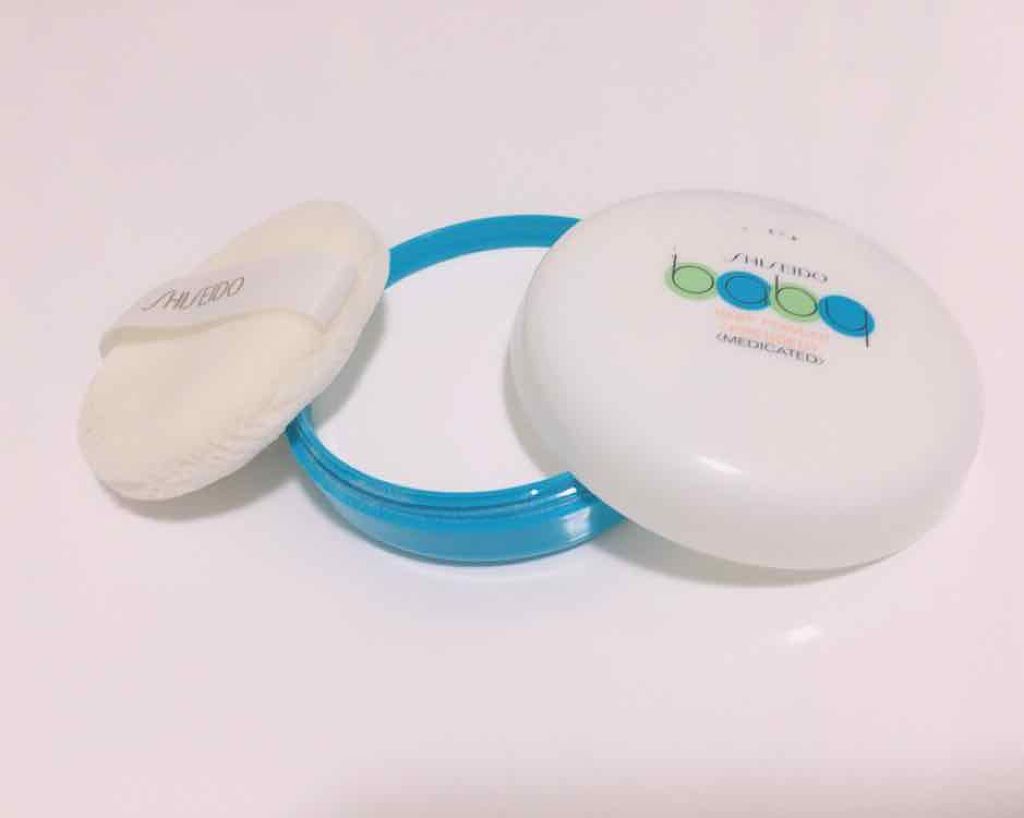 資生堂ベビーパウダー(プレスド)/ベビー/ボディパウダーを使ったクチコミ（1枚目）