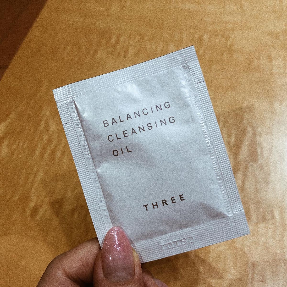 バランシング クレンジング オイル R/THREE/オイルクレンジングを使ったクチコミ（1枚目）
