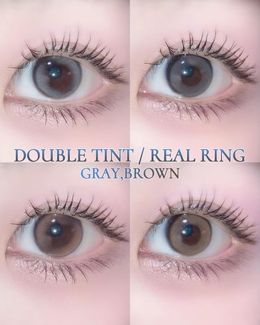 Double Tint 1day/OLENS/カラーコンタクトレンズを使ったクチコミ（1枚目）