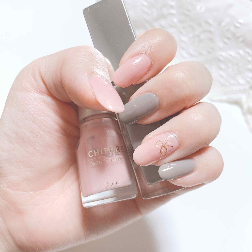 ネイル エナメル/ちふれ/マニキュアを使ったクチコミ（1枚目）