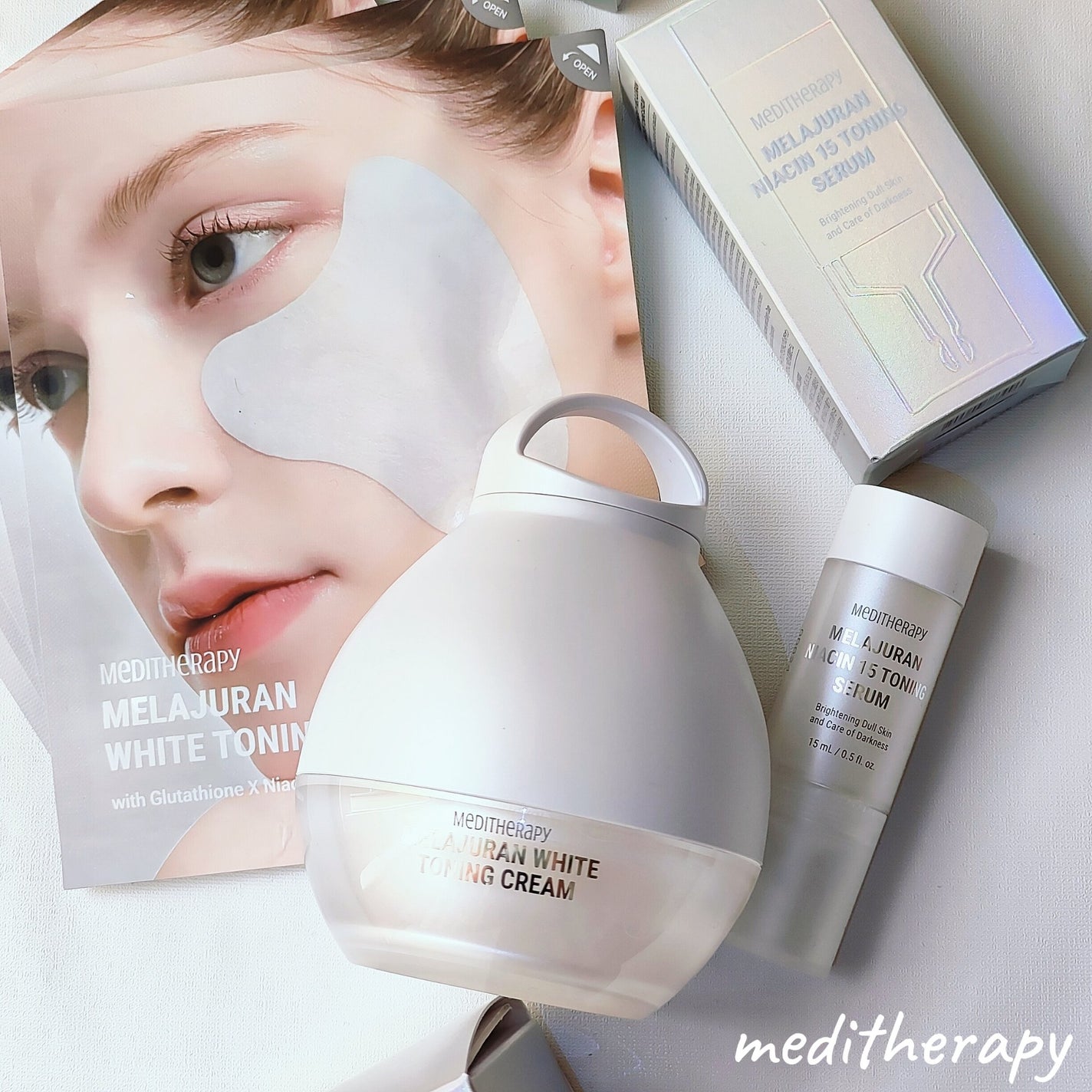 Panamama【フォロバ】 on LIPS 「メディテラピーの新しいラインと新商品はシミやくすみケアに集中し..」(1枚目)