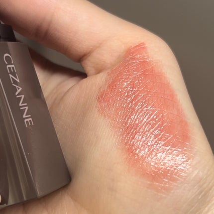 リップカラーシールド/CEZANNE/口紅を使ったクチコミ(5枚目)