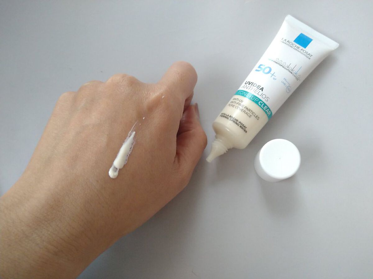 UVイデア XL プロテクショントーンアップ/ラ ロッシュ ポゼ/日焼け止めクリームを使ったクチコミ（2枚目）