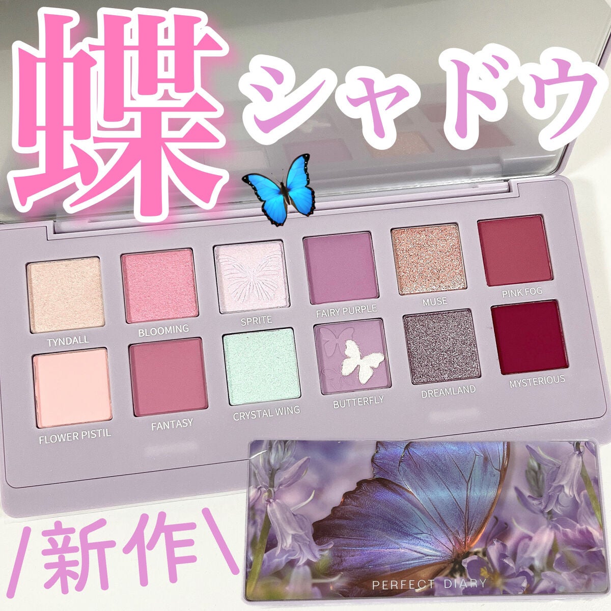 エクスプローラ12色 動物アイシャドウパレット/PERFECT DIARY/アイシャドウパレットを使ったクチコミ(1枚目)