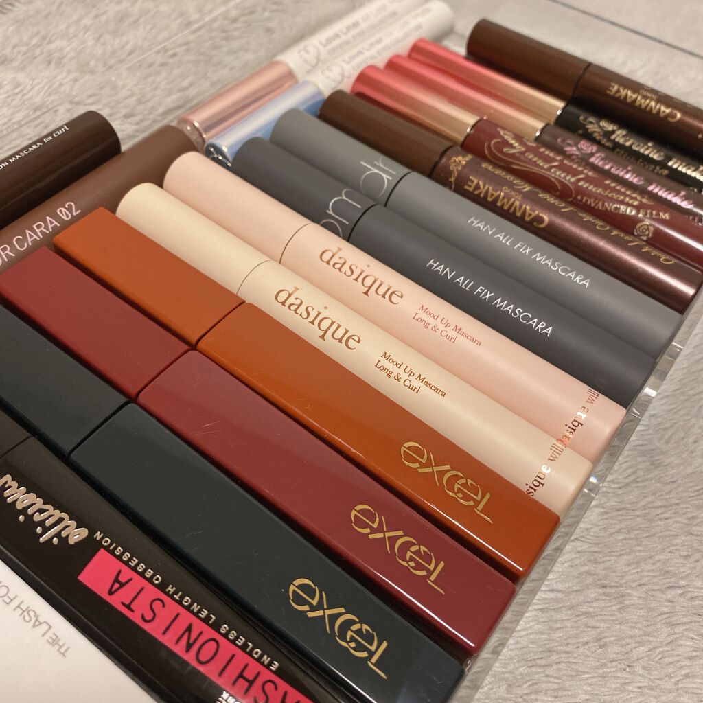 ロング＆カラード ラッシュ/excel/マスカラを使ったクチコミ（2枚目）