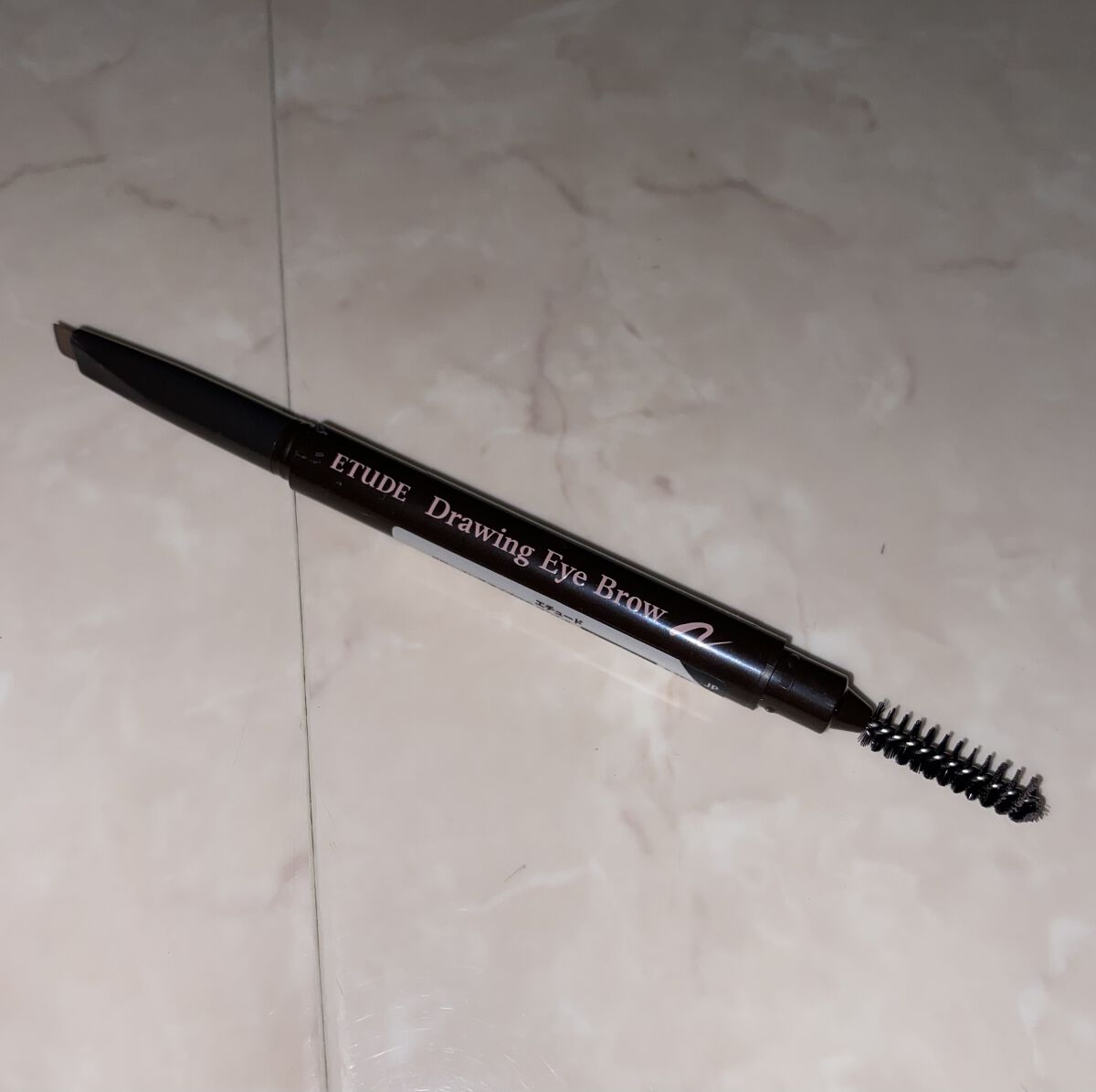 ドローイング アイブロウ ペンシル グレーブラウン/ETUDE/アイブロウペンシルを使ったクチコミ（2枚目）