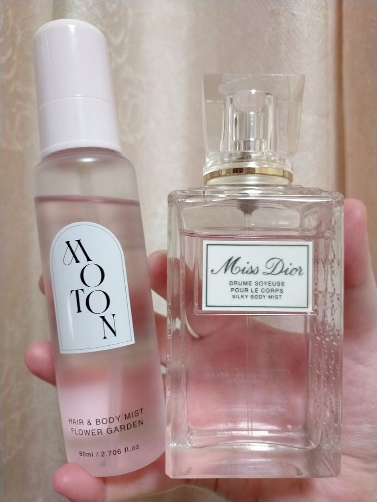 MOTON ヘア&ボディミスト フラワーガーデン/MOTON/香水(レディース)を使ったクチコミ(3枚目)