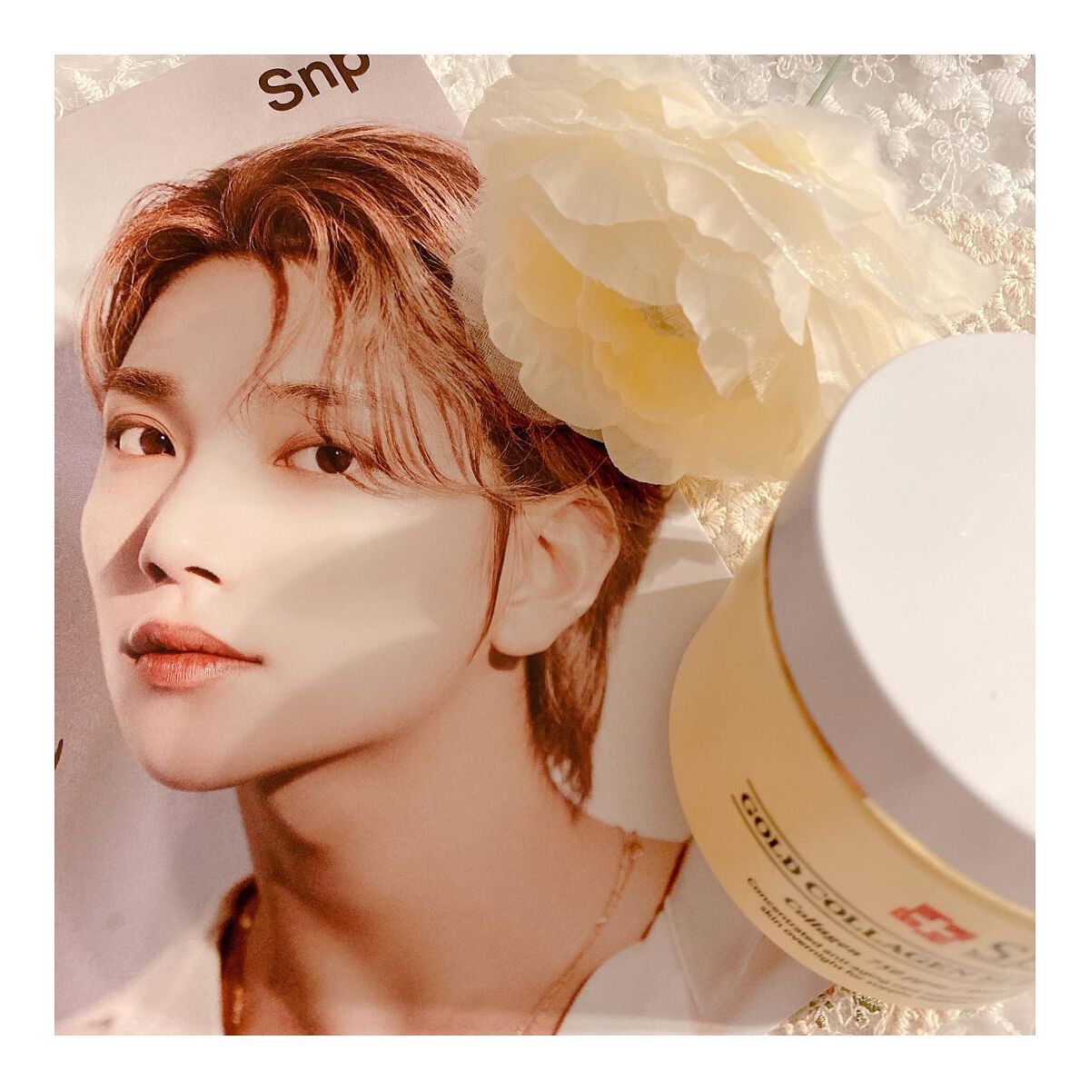 SNP ゴールド コラーゲン スリーピング パック/SNP/シートマスク・パックを使ったクチコミ（1枚目）