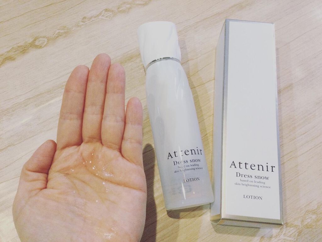 ドレススノー ローション【医薬部外品】 /アテニア/化粧水を使ったクチコミ(1枚目)