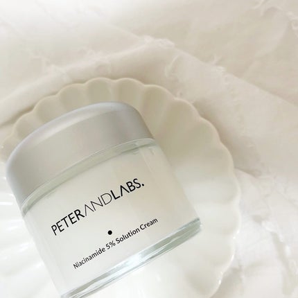 ナイアシンアミド5% ソリューション モイスチャークリーム/PETERANDLABS/フェイスクリームを使ったクチコミ(3枚目)