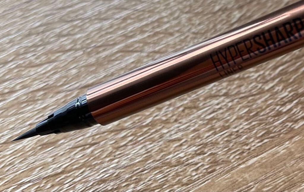 ハイパーシャープ ライナー R/MAYBELLINE NEW YORK/リキッドアイライナーを使ったクチコミ(4枚目)