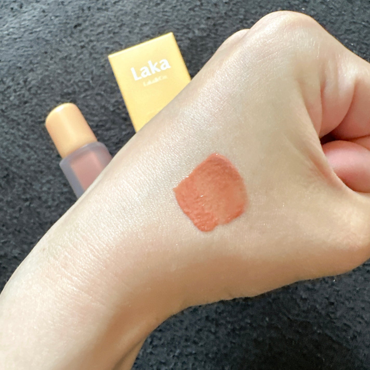 フルーティーグラムティント/Laka/リップティントを使ったクチコミ(3枚目)