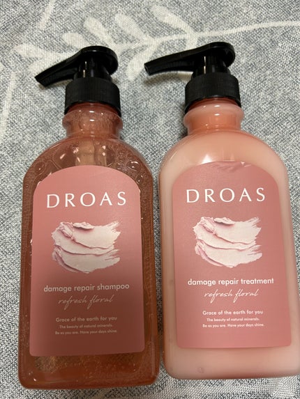 ダメージリペアシャンプー/トリートメント/DROAS/市販シャンプーを使ったクチコミ(1枚目)