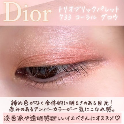 トリオ ブリック パレット/Dior/アイシャドウパレットを使ったクチコミ(5枚目)