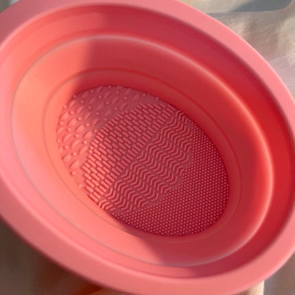 メイクブラシ専用クリーナー/DAISO/その他化粧小物を使ったクチコミ(3枚目)