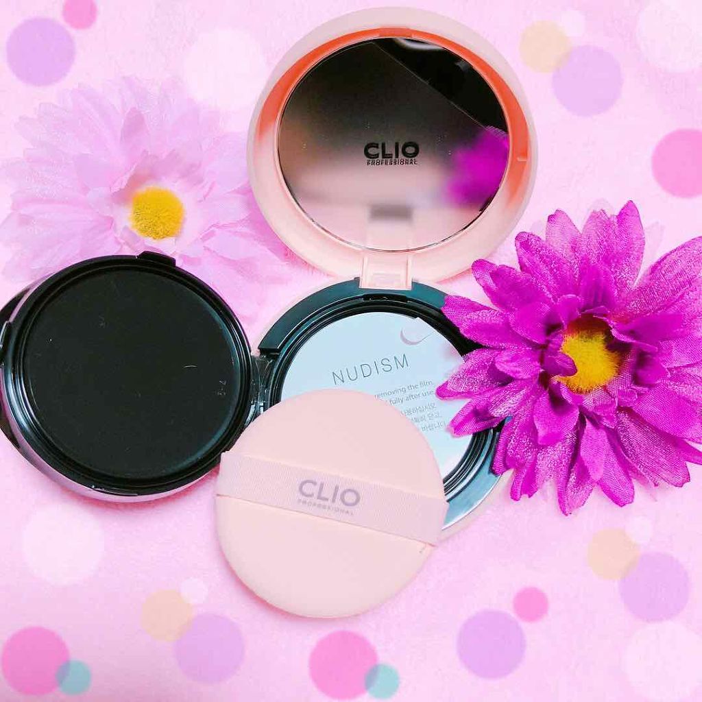 NUDISM MOIST COVER CUSHION/CLIO/クッションファンデーションを使ったクチコミ（3枚目）