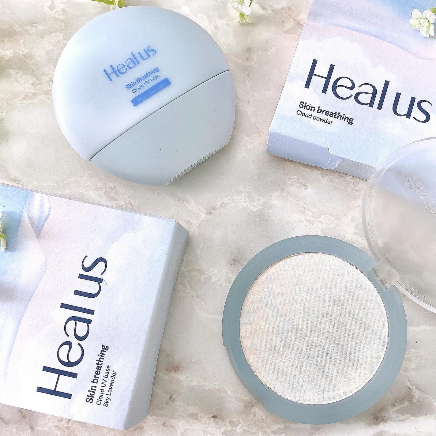 クラウドパウダー/Healus/プレストパウダーを使ったクチコミ(5枚目)