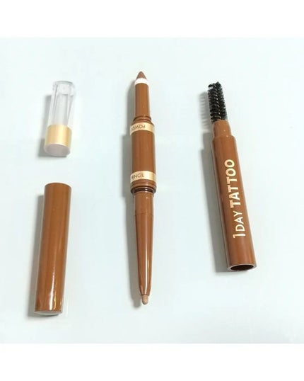 ラスティングスリーウェイアイブロウ ペンシルWpa 02 ナチュラルブラウン/K-パレット/アイブロウペンシルを使ったクチコミ(2枚目)