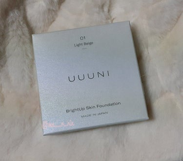 

いいねをくださった皆様、本当にありがとうございます🙌💓


💞 UUUNI ブライトアップスキンファンデーション 01Light Beige　￥3850(税込)


🤗いいところ
✫乾燥しない
✫パ