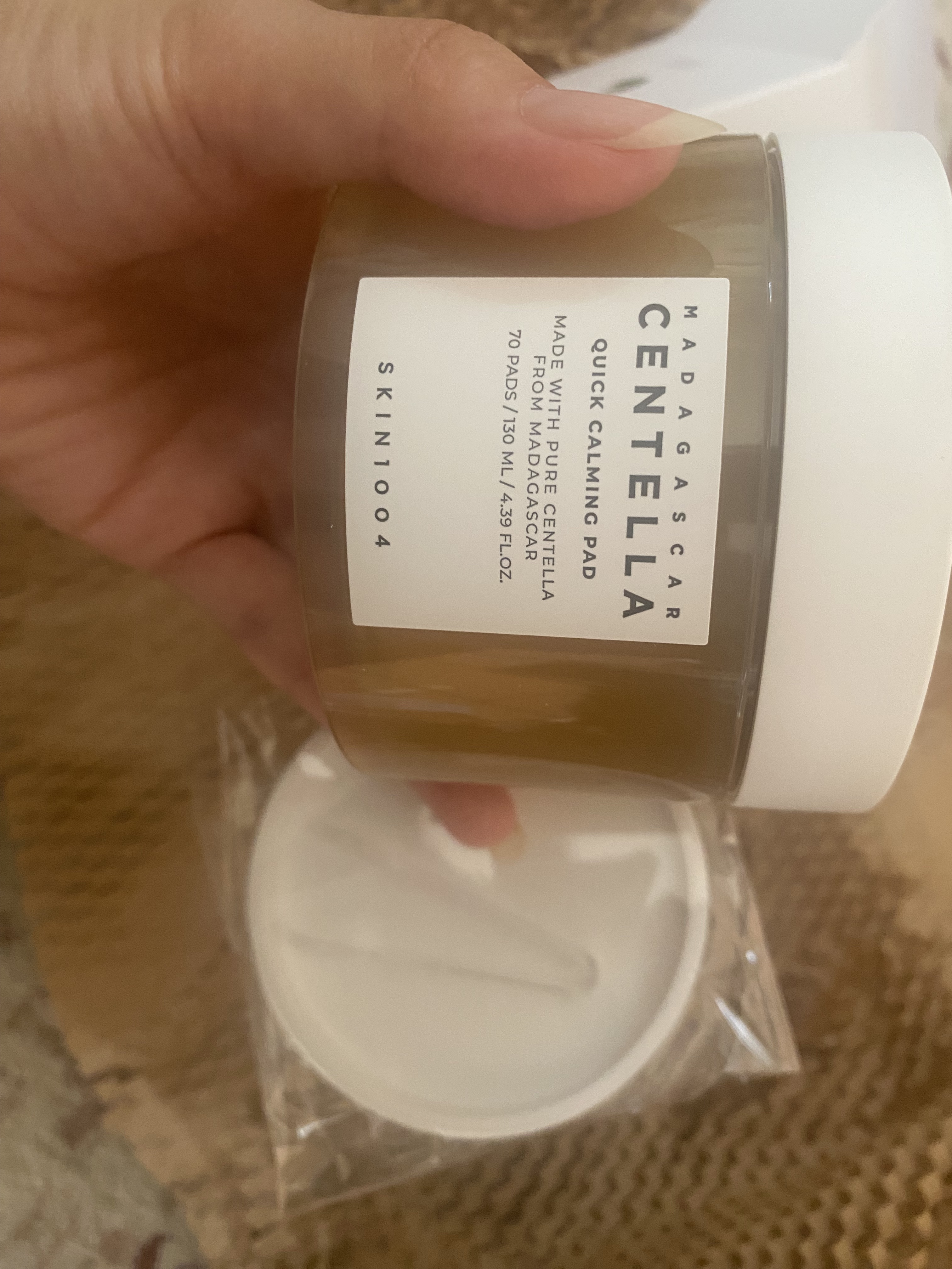 センテラ クイックカーミングパッド/SKIN1004/トナーパッドを使ったクチコミ（1枚目）