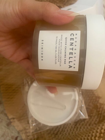 センテラ クイックカーミングパッド/SKIN1004/トナーパッドを使ったクチコミ(1枚目)