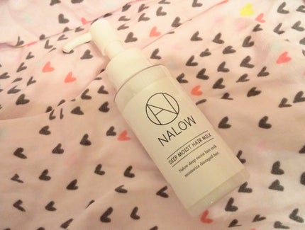 ナロウ ディープモイストヘアミルク/NALOW/ヘアミルクを使ったクチコミ(1枚目)