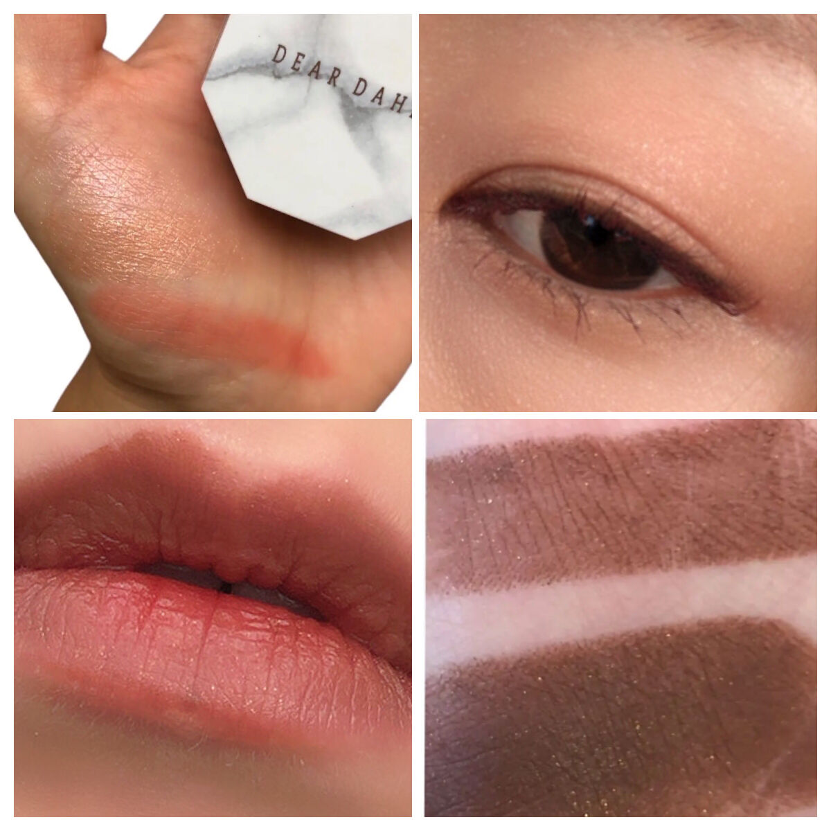 パラダイス デュアルパレット サンセットロマンス/DEAR DAHLIA/マルチパレットを使ったクチコミ（2枚目）