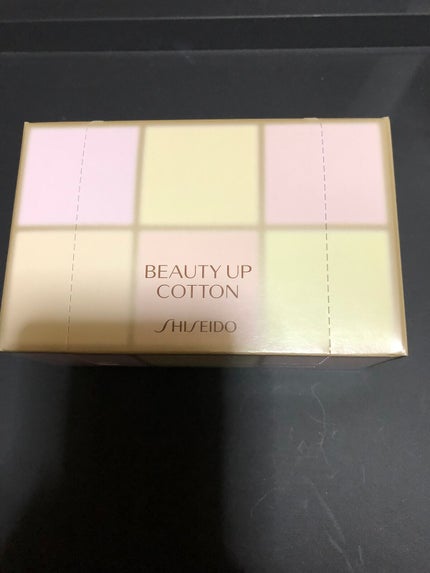 ビューティーアップコットン G/SHISEIDO/コットンを使ったクチコミ(1枚目)