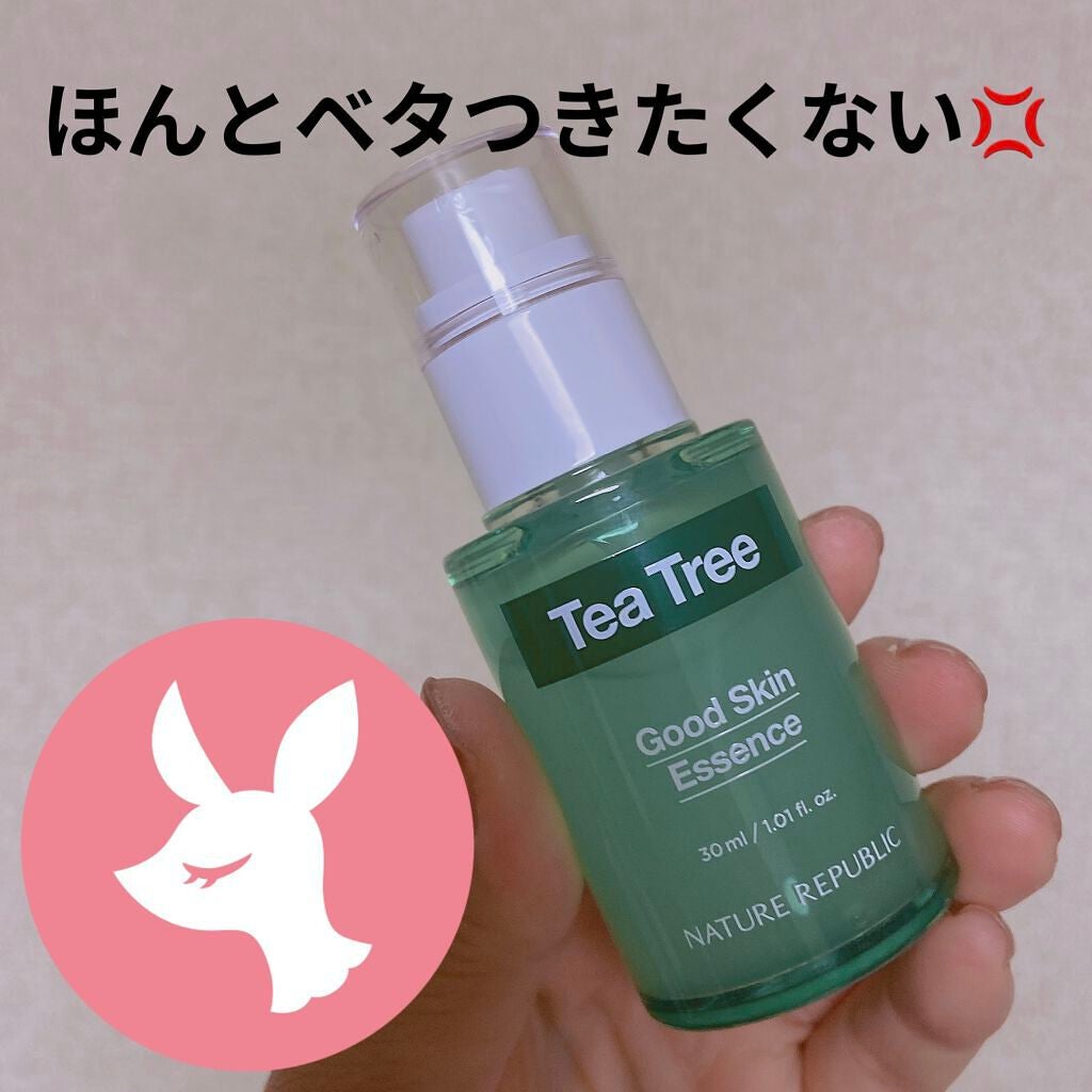 グッドスキンエッセンス(ティーツリー)/ネイチャーリパブリック/美容液を使ったクチコミ(1枚目)