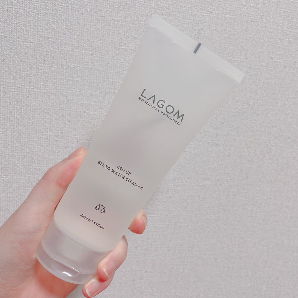 ラゴム ジェルトゥウォーター クレンザー(朝用洗顔)/LAGOM /その他洗顔料を使ったクチコミ(1枚目)
