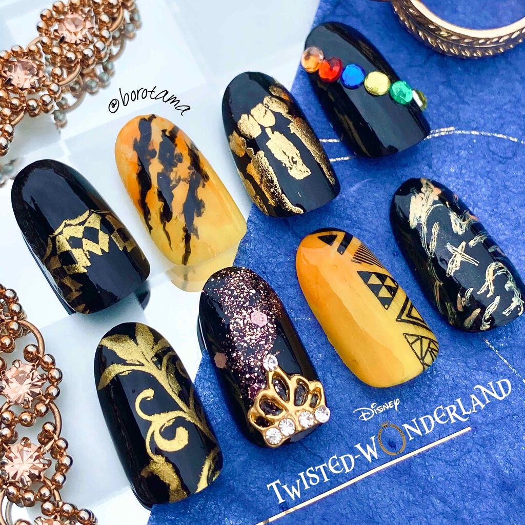 ネイルポリッシュ Planet Nailを使った口コミ ツイステッドワンダーランド レオナ キン By Borotama 混合肌 Lips