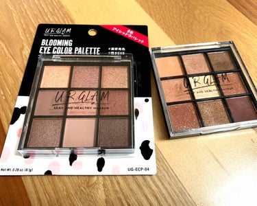 UR GLAM　BLOOMING EYE COLOR PALETTE/U R GLAM/アイシャドウパレットを使ったクチコミ（1枚目）