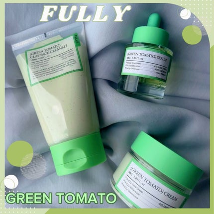 グリーントマトクレイマスククレンザー/FULLY/洗い流すパック・マスクを使ったクチコミ(1枚目)