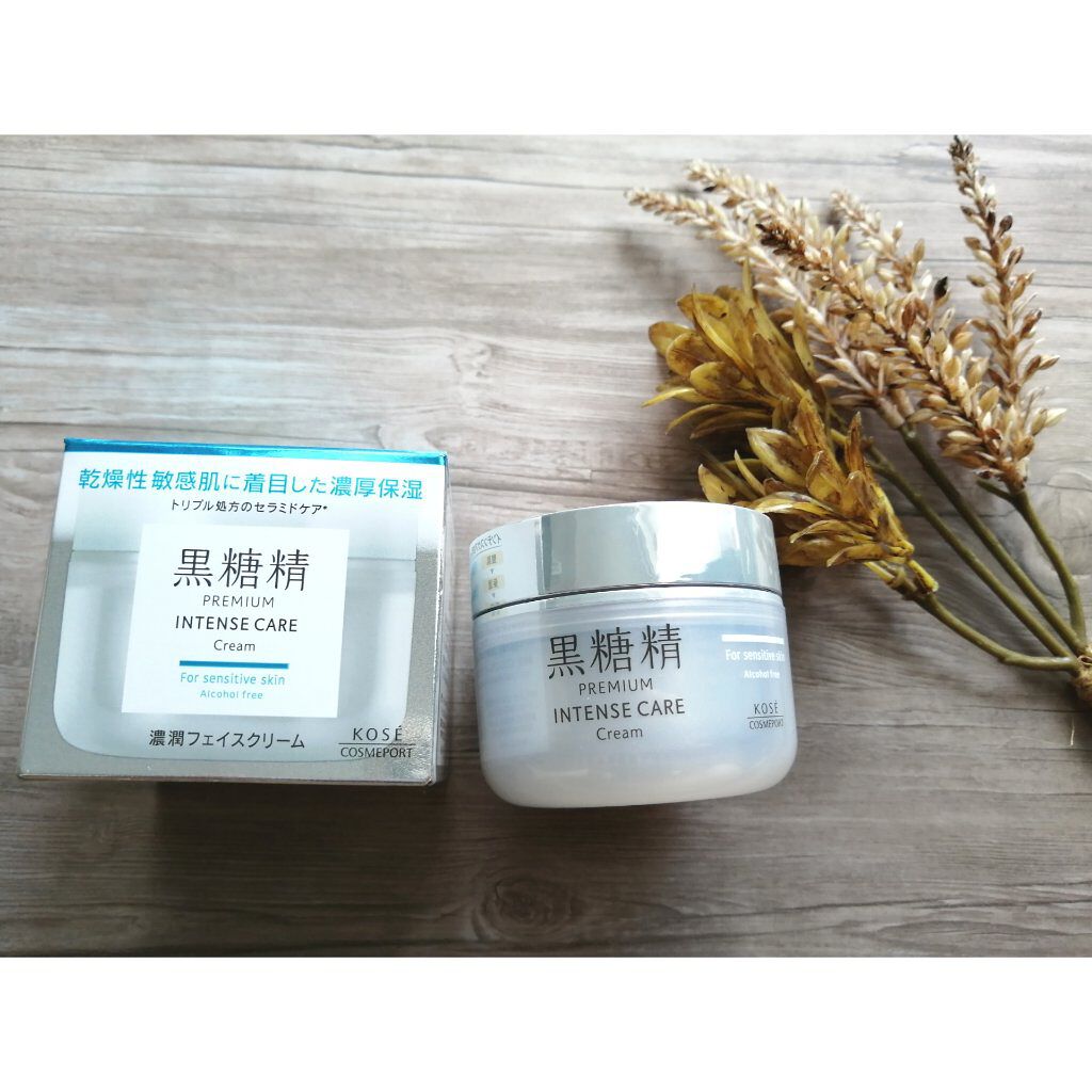 プレミアム インテンスケア クリーム/黒糖精/フェイスクリームを使ったクチコミ（1枚目）