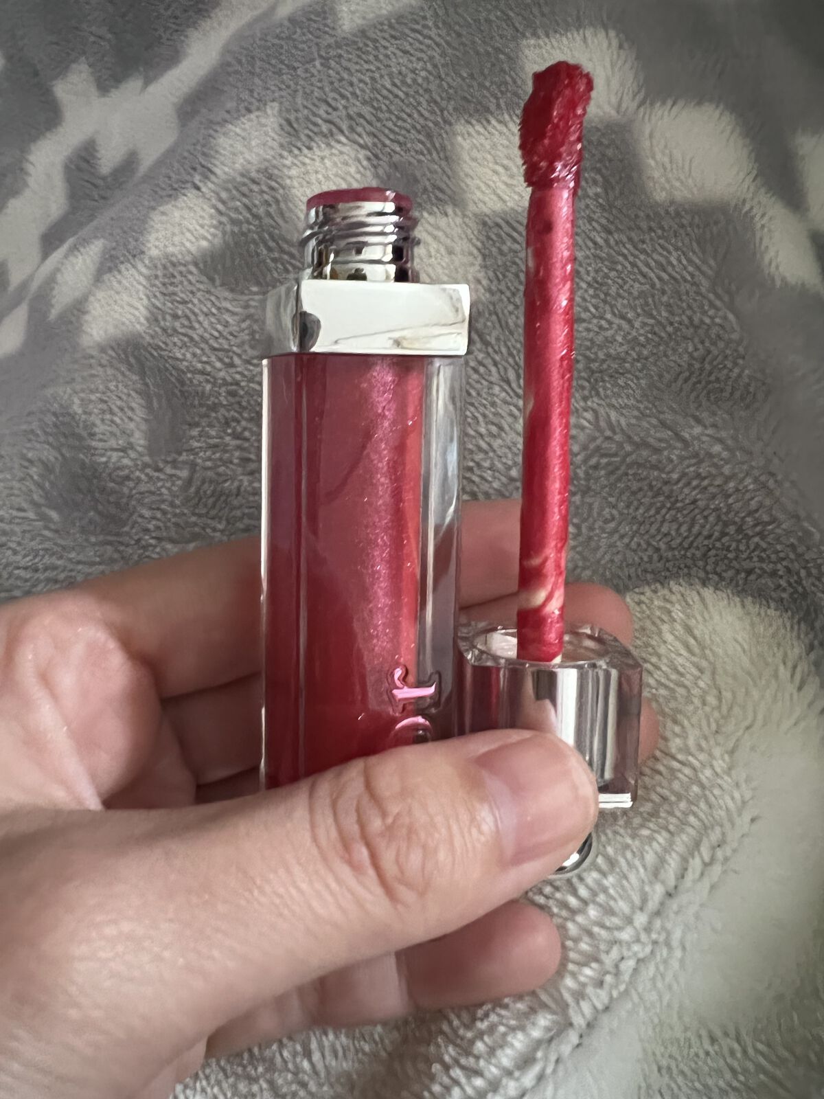 【旧】ディオール アディクト ステラー グロス 759 ディオールマニア/Dior/リップグロスを使ったクチコミ（2枚目）