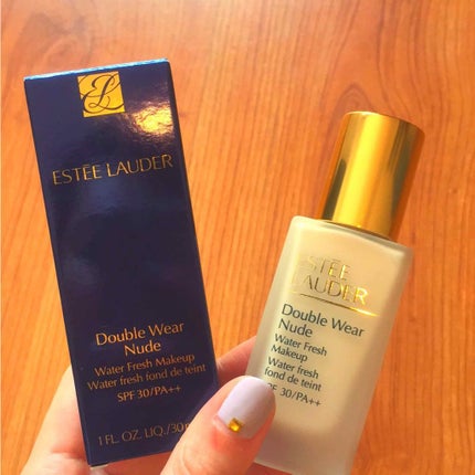 ダブル ウェア ヌード ウォーター フレッシュ メークアップ/ESTEE LAUDER/リキッドファンデーションを使ったクチコミ(1枚目)