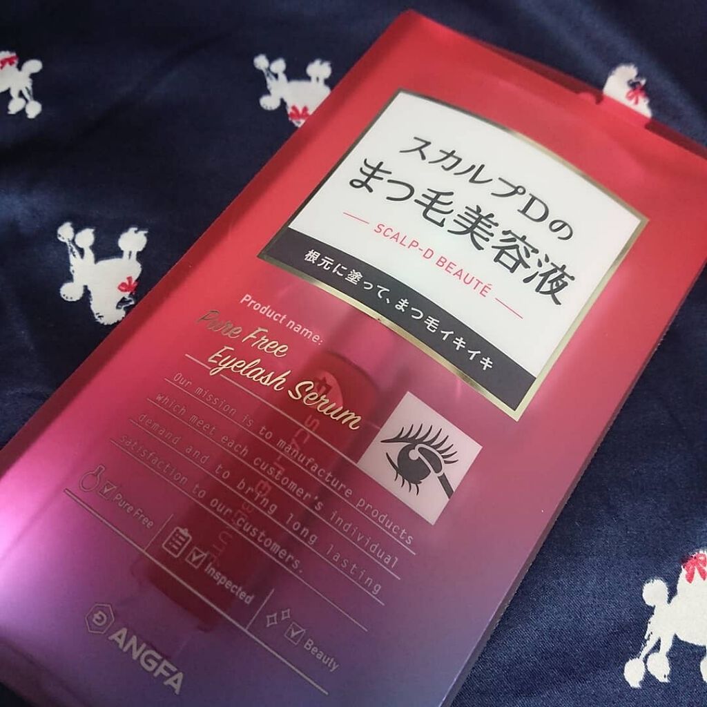 スカルプD ボーテ ピュアフリーアイラッシュセラム/アンファー(スカルプD)/まつげ美容液を使ったクチコミ(1枚目)