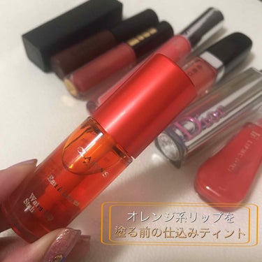 ウォーターリップ ステイン/CLARINS/リップケア・リップクリームを使ったクチコミ（1枚目）