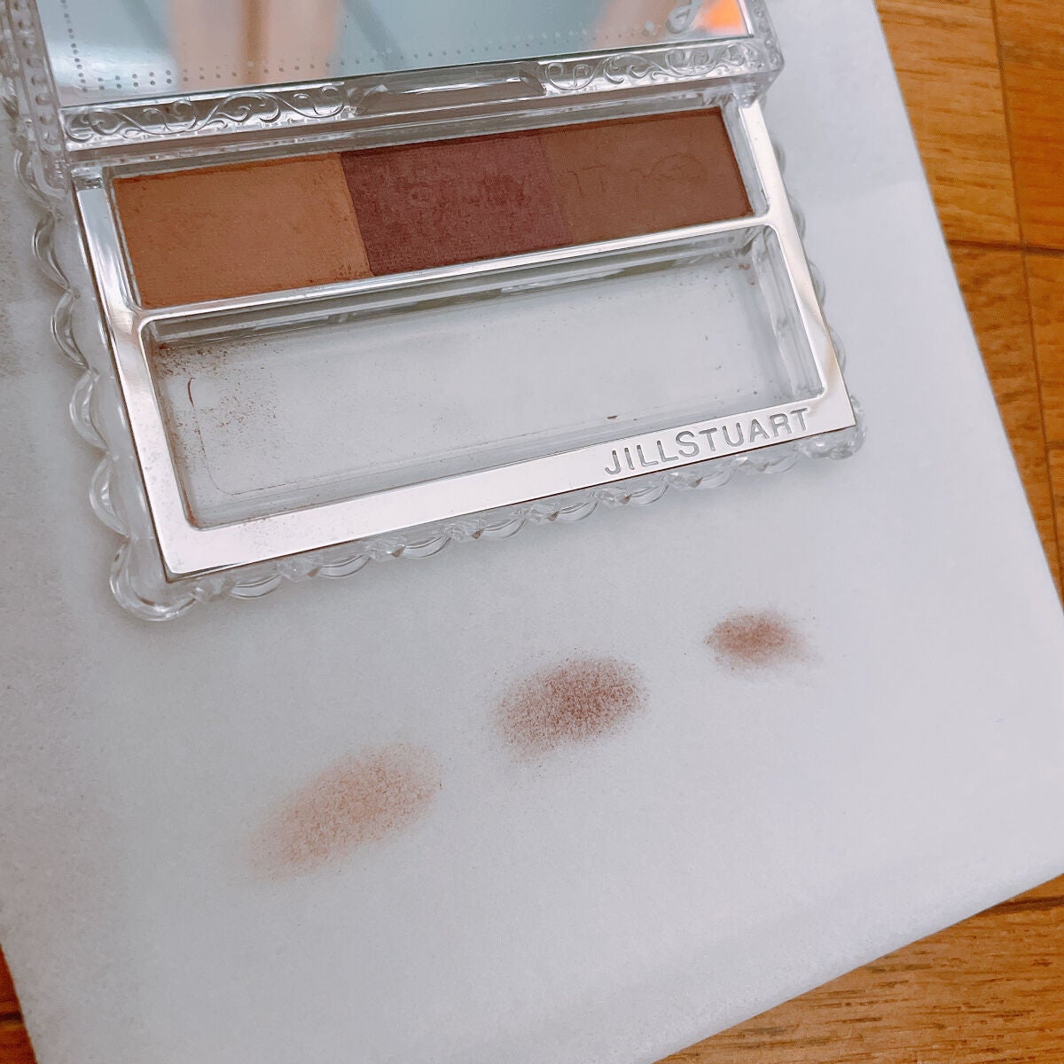 ジルスチュアート ニュアンスブロウパレット/JILL STUART/パウダーアイブロウを使ったクチコミ(3枚目)