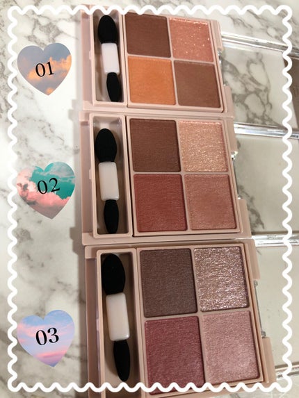 シルキースフレアイズ(マットタイプ)/キャンメイク/アイシャドウパレットを使ったクチコミ(1枚目)