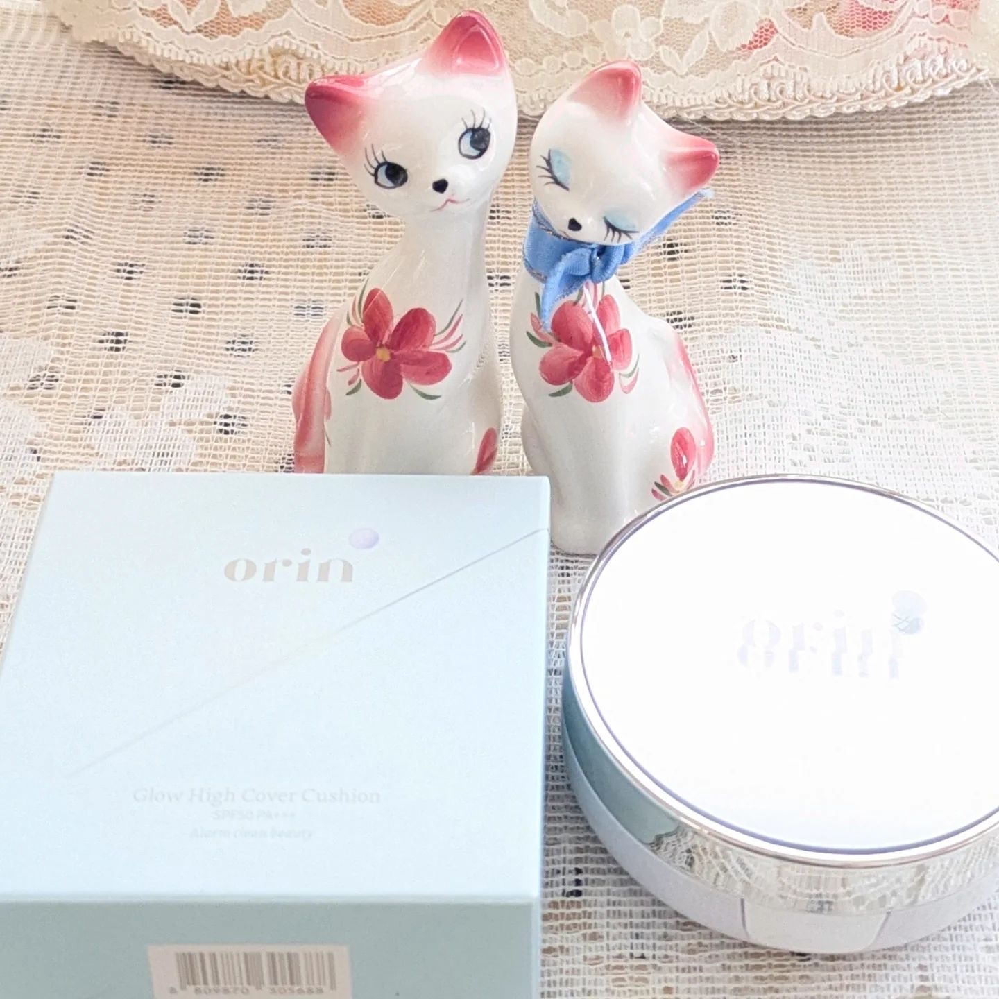 Glow High Cover Cushion/orin/クッションファンデーションを使ったクチコミ（1枚目）