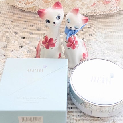 Glow High Cover Cushion/orin/クッションファンデーションを使ったクチコミ(1枚目)