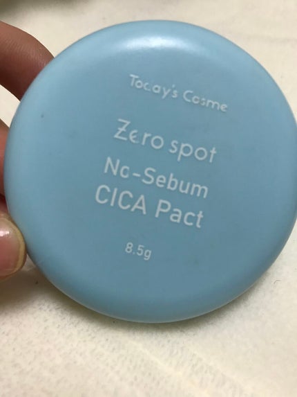 ゼロスポット CICA パクト/Today’s Cosme/プレストパウダーを使ったクチコミ(2枚目)