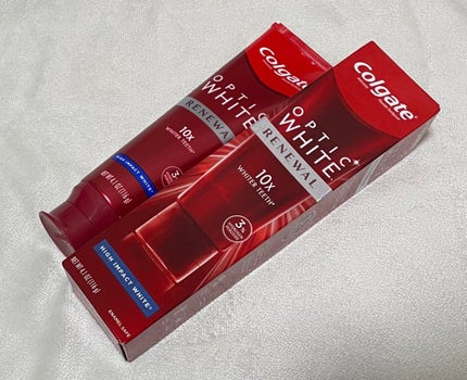 コルゲート オプティックホワイト/colgate/歯磨き粉を使ったクチコミ(1枚目)