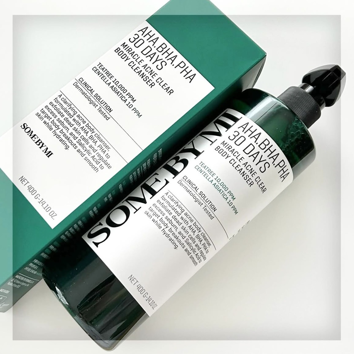 AHA·BHA·PHA 30デイズミラクルアクネボディクレンザー/SOME BY MI/ボディソープを使ったクチコミ（1枚目）