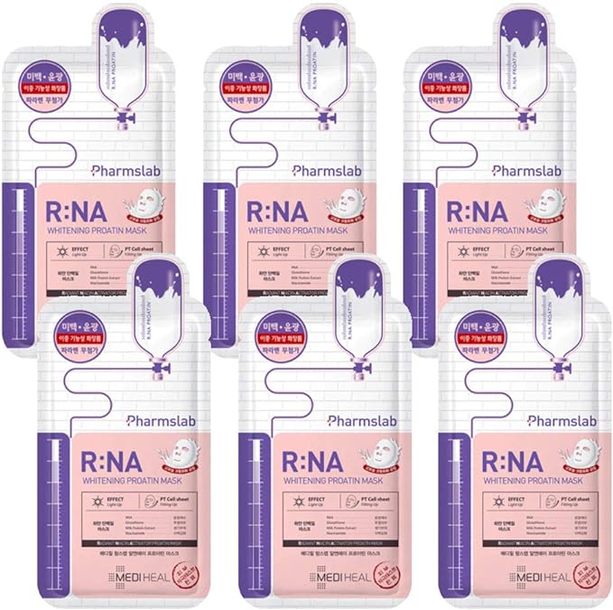 MEDIHEAL pharmslab  r：na whitening proatin mask