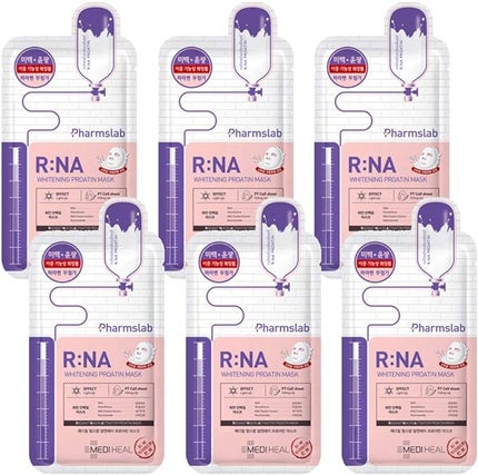 MEDIHEAL pharmslab  r:na whitening proatin mask