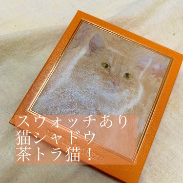 🌟アイシャドウ猫シリーズ🌟
スウォッチあり！

Venus Marble(ヴィーナスマーブル）のアイシャドウ猫シリーズ、茶トラ猫のスウォッチです！

色味はパレットのままになるよう加工しました。
特にラメが美しい…！！！
この値段でこのクオリティは素晴らしいです。

多色ラメの左下（三枚目左上）が、ねこちゃんの目を表しているようで素敵です…

⚠️ラメ落ち若干あり！つけすぎは注意、ミストなどで固定すると◎

以上、最後までお読みくださりありがとうございました🙌の画像 その0